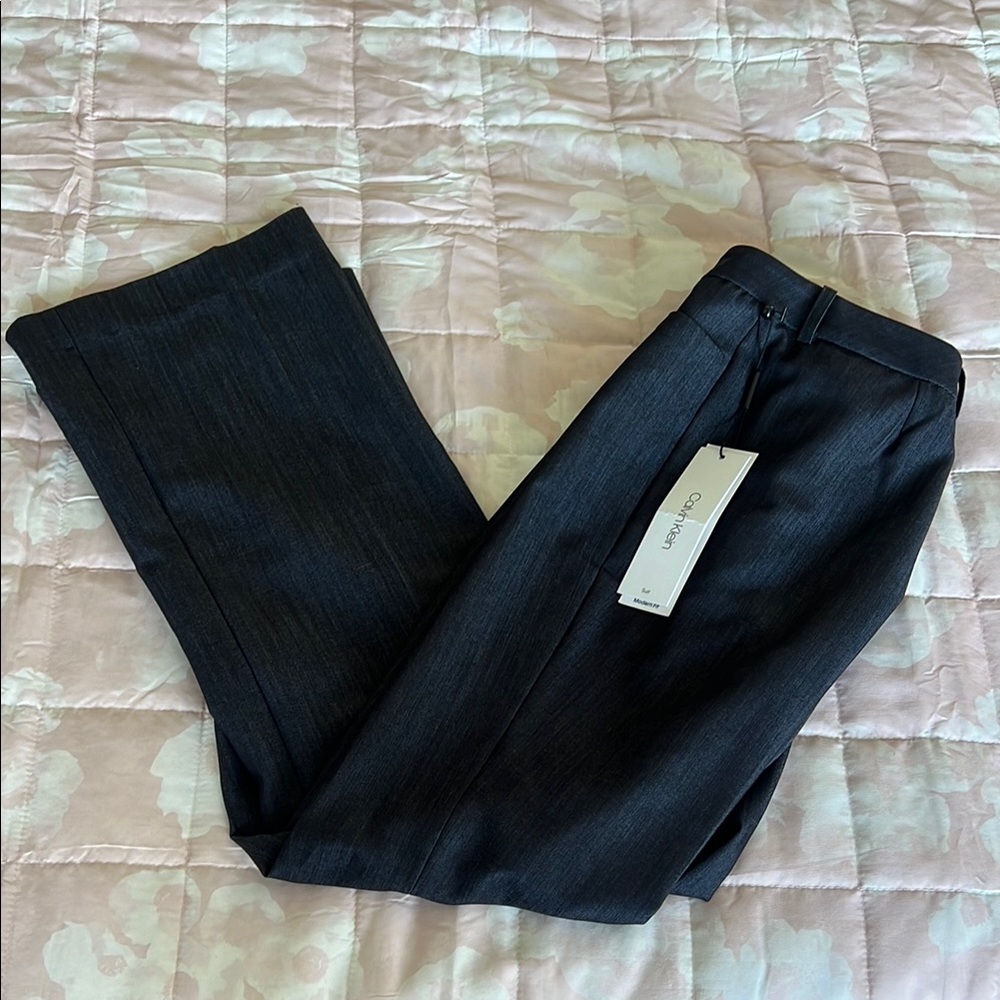 Calvin Klein Navy Blue Dress Pants